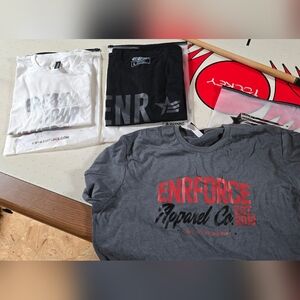 ENRFORCE T Shirts Large